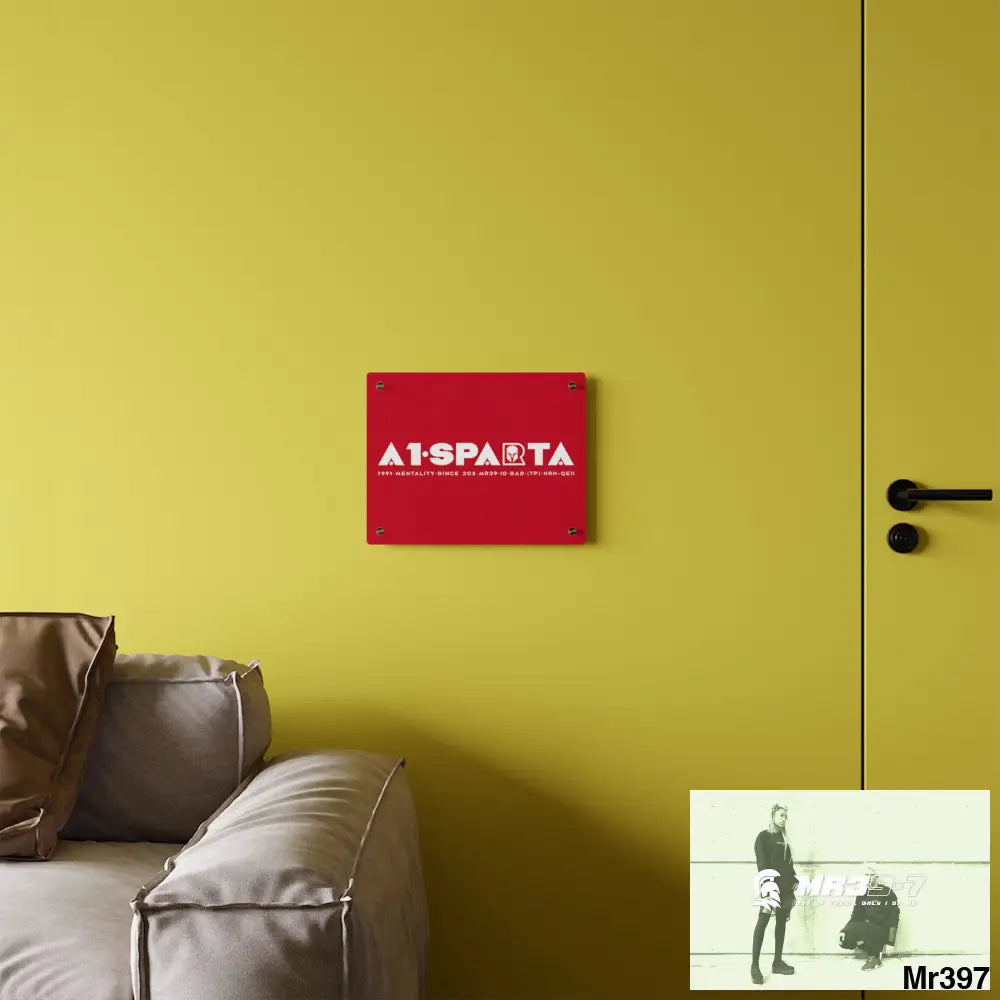 A1-Peace Sparta Acrylic Wall Art Panels Home Decor