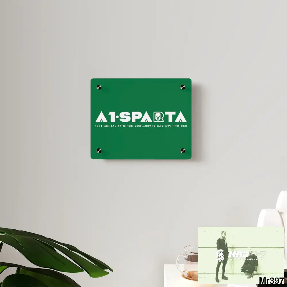 A1-Peace Sparta Acrylic Wall Art Panels Home Decor