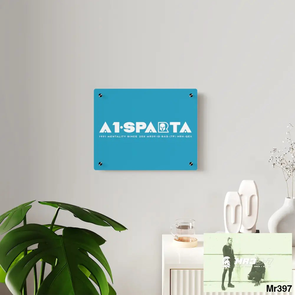 A1-Peace Sparta Acrylic Wall Art Panels Home Decor