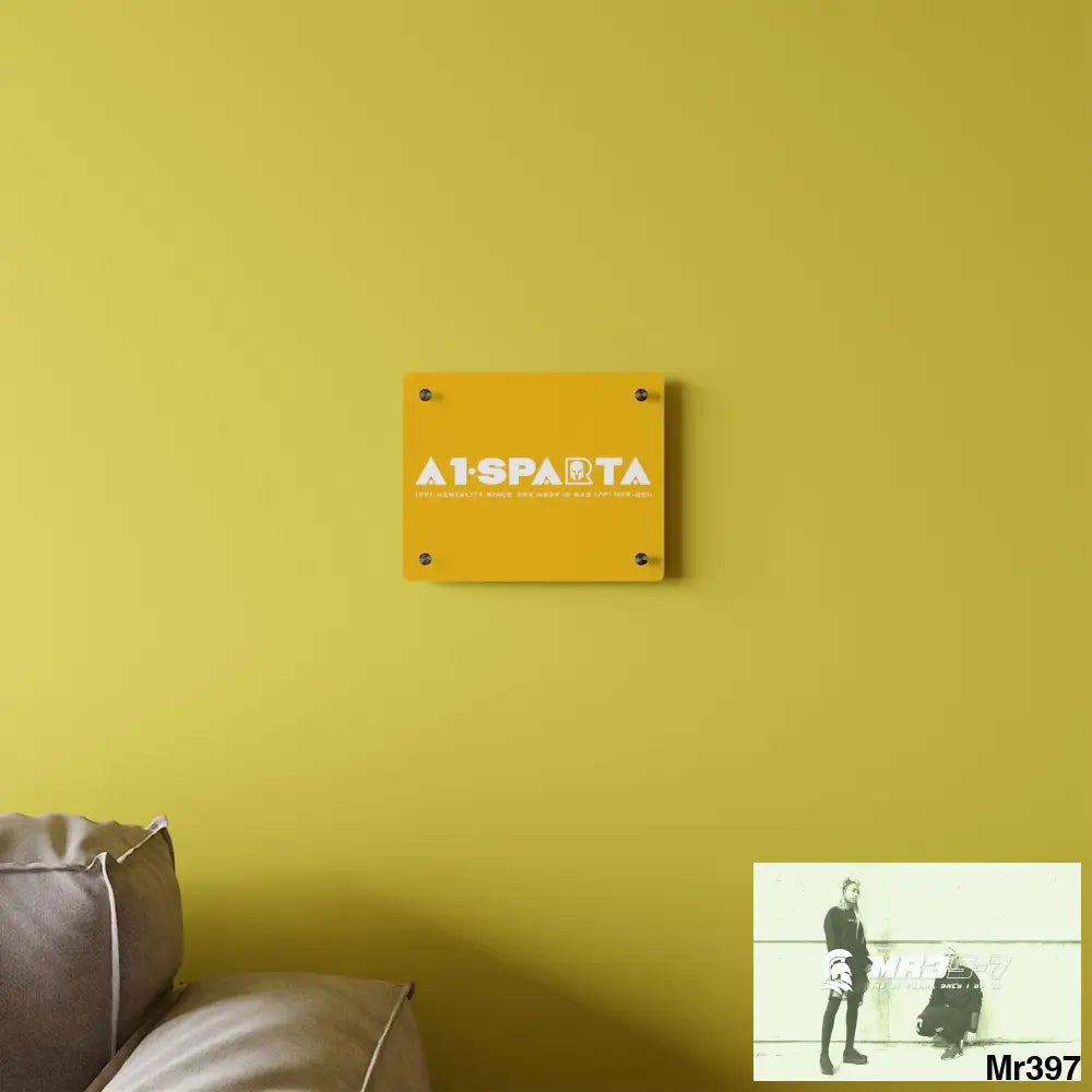 A1-Peace Sparta Acrylic Wall Art Panels Home Decor