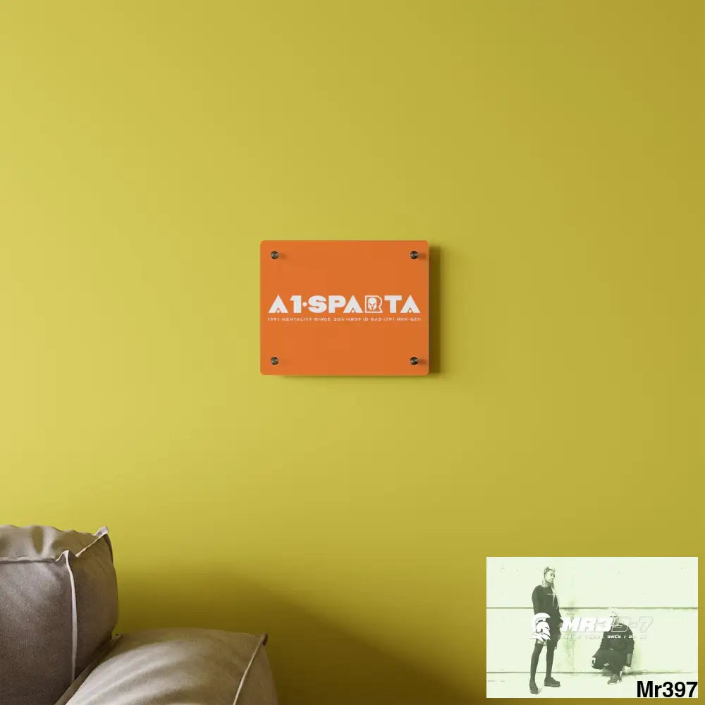 A1-Peace Sparta Acrylic Wall Art Panels Home Decor