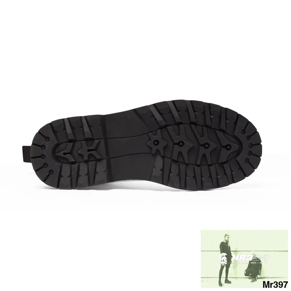 A1-Peace Sparta Black Canvas Boots AOP Shoes