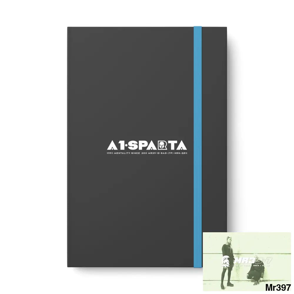 A1-Peace Sparta Color Contrast Notebook - Ruled 5.5’’ x 8.25’’ / Blue / Ruled line Paper products