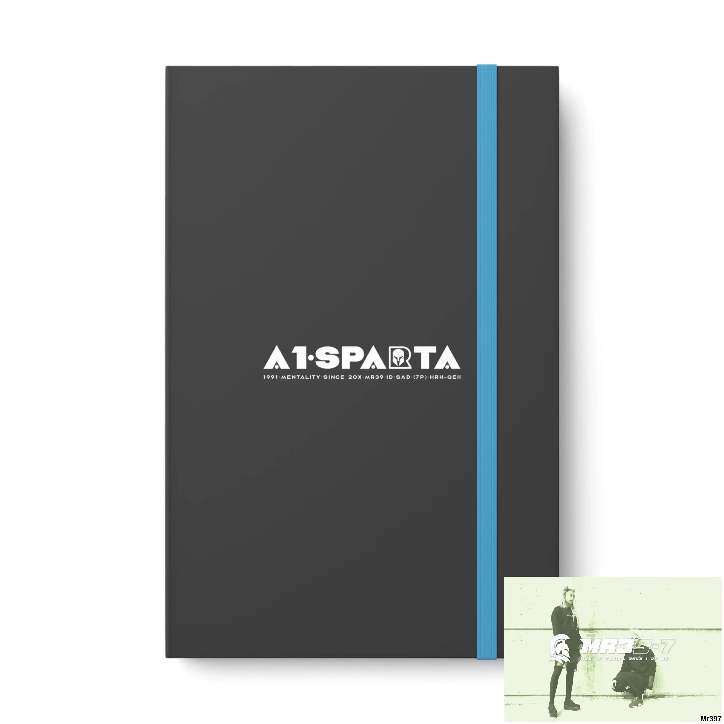 A1-Peace Sparta Color Contrast Notebook - Ruled 5.5’’ x 8.25’’ / Blue / Ruled line Paper products