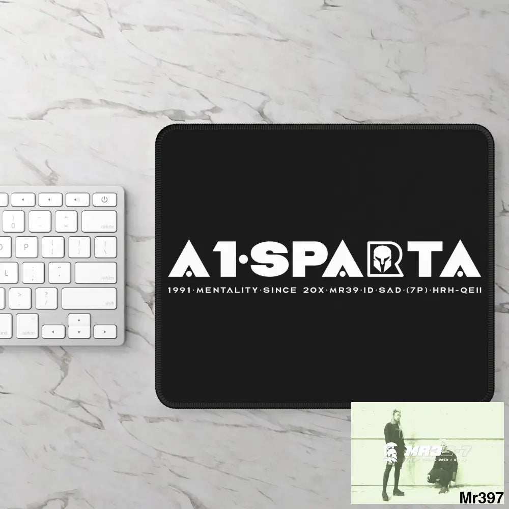 A1 peace Sparta Gaming Mouse Pad Rectangle / 9’’ × 7’’ Home Decor
