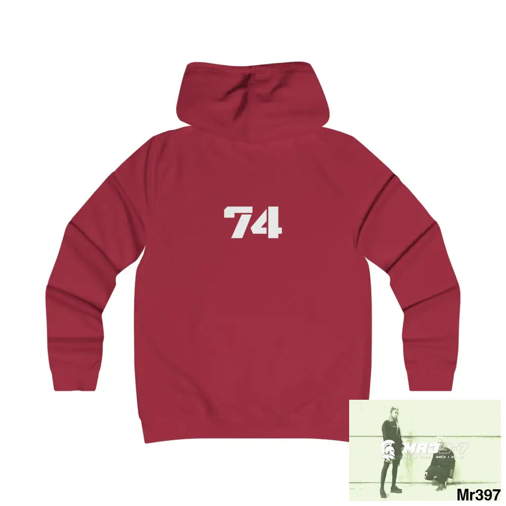 A1-Peace Sparta Girlie College Hoodie Hoodie