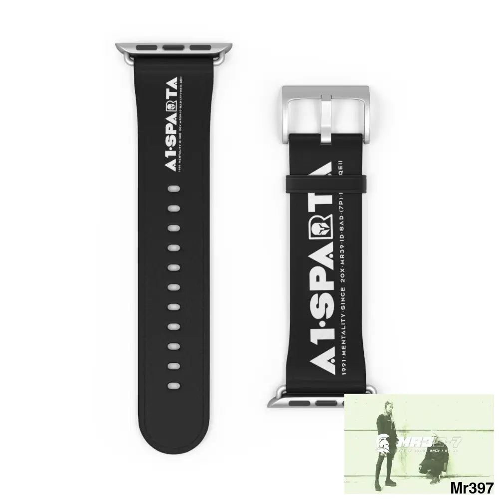 A1-Peace Sparta Watch Band 42 - 45 mm / Silver Matte Accessories