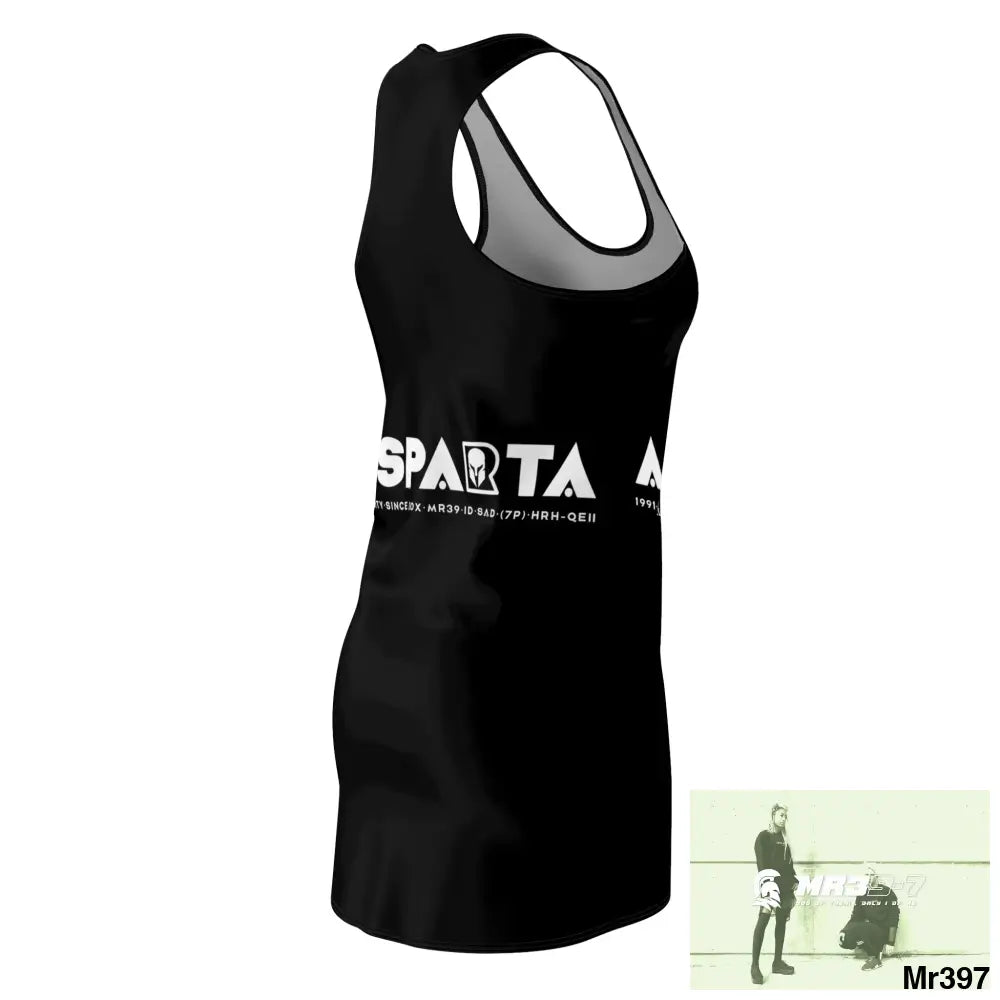 A1- Peace Sparta Woman’s Cut & Sew Racerback Dress (AOP) All Over Prints