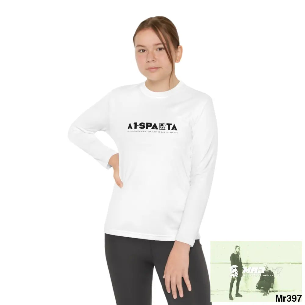 A1-Peace Sparta Youth Long Sleeve Competitor Tee Kids clothes