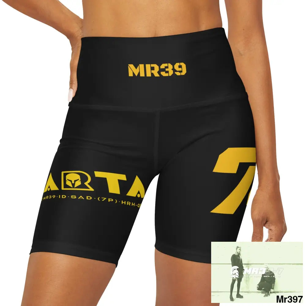 A1-Sparta 2015 Kenya High Waisted Yoga Shorts (AOP) 2XS All Over Prints