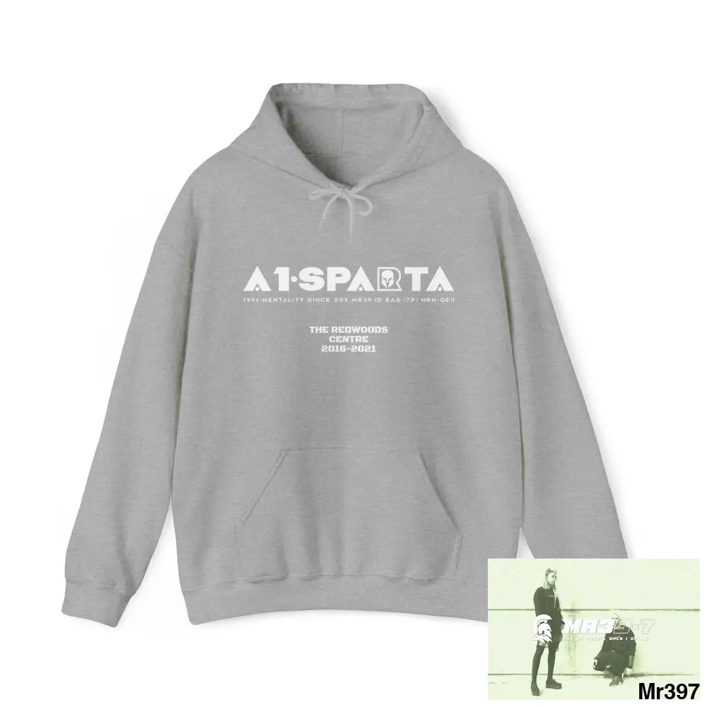 A1-Sparta 2016-21 A1-School I7.5 One flew over the Redwoods Centre Heavy Blend™ Hooded Sweatshirt Sport Grey / S Hoodie
