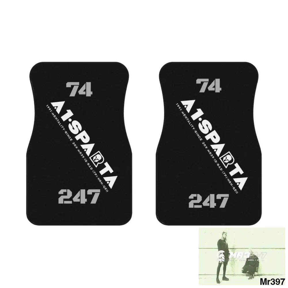 A1-Sparta 74 Always ready 24/7 Car Mats (2x Front) 2x Front mats Accessories