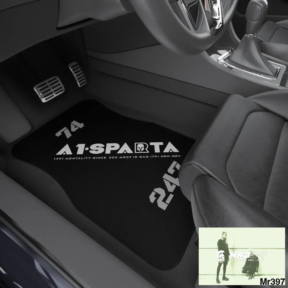 A1-Sparta 74 Always ready 24/7 Car Mats (2x Front) 2x Front mats Accessories