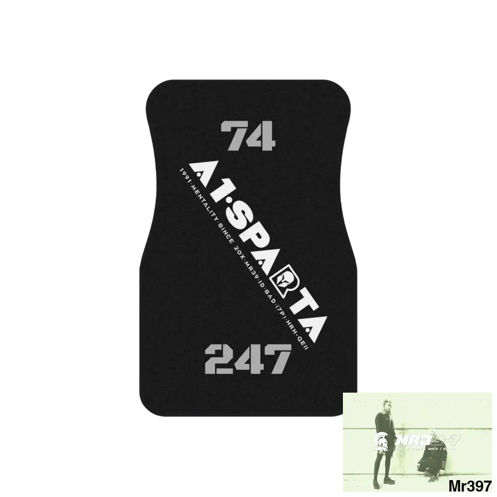 A1-Sparta 74 Always ready 24/7 Car Mats (2x Front) 2x Front mats Accessories