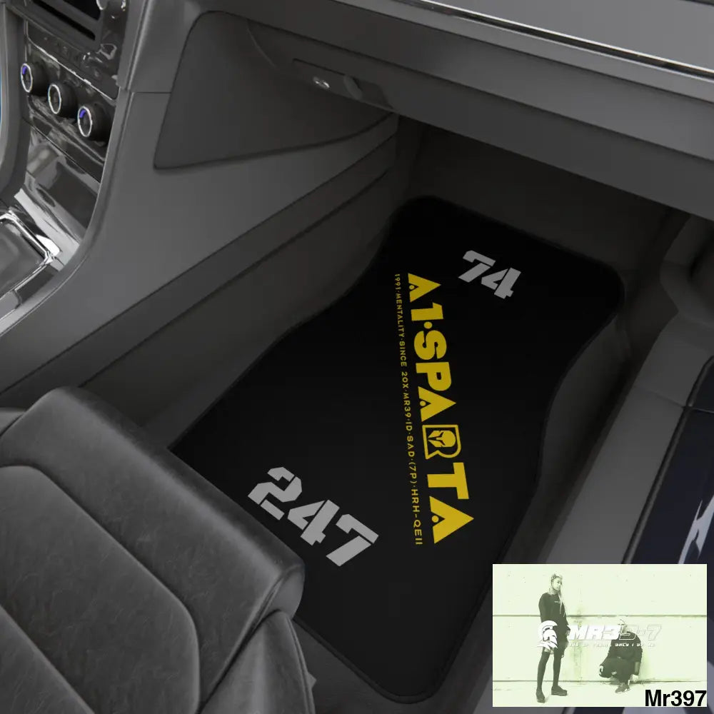 A1-Sparta 74 Always ready 24/7 Car Mats (2x Front) 2x Front mats Accessories