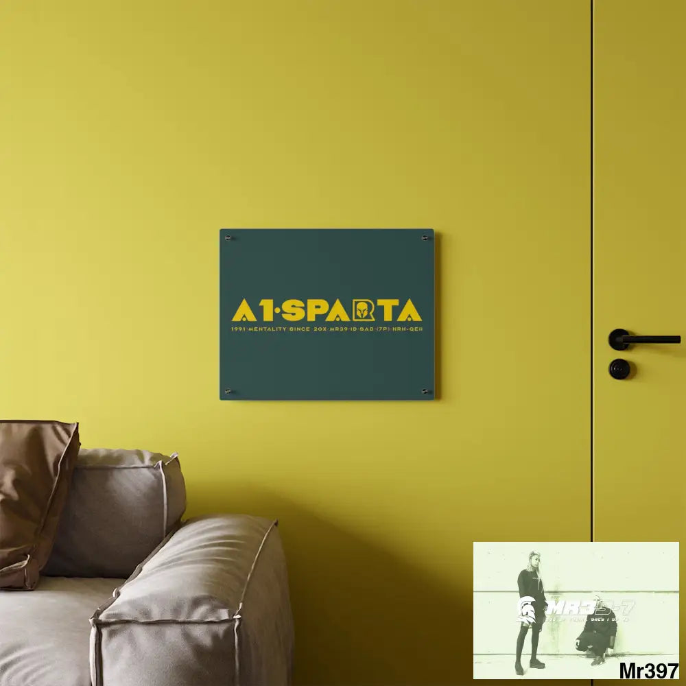 A1- Sparta Acrylic Wall Art Panels Home Decor