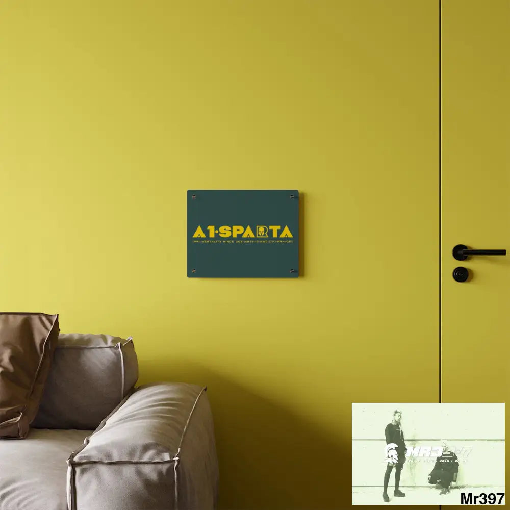 A1- Sparta Acrylic Wall Art Panels Home Decor