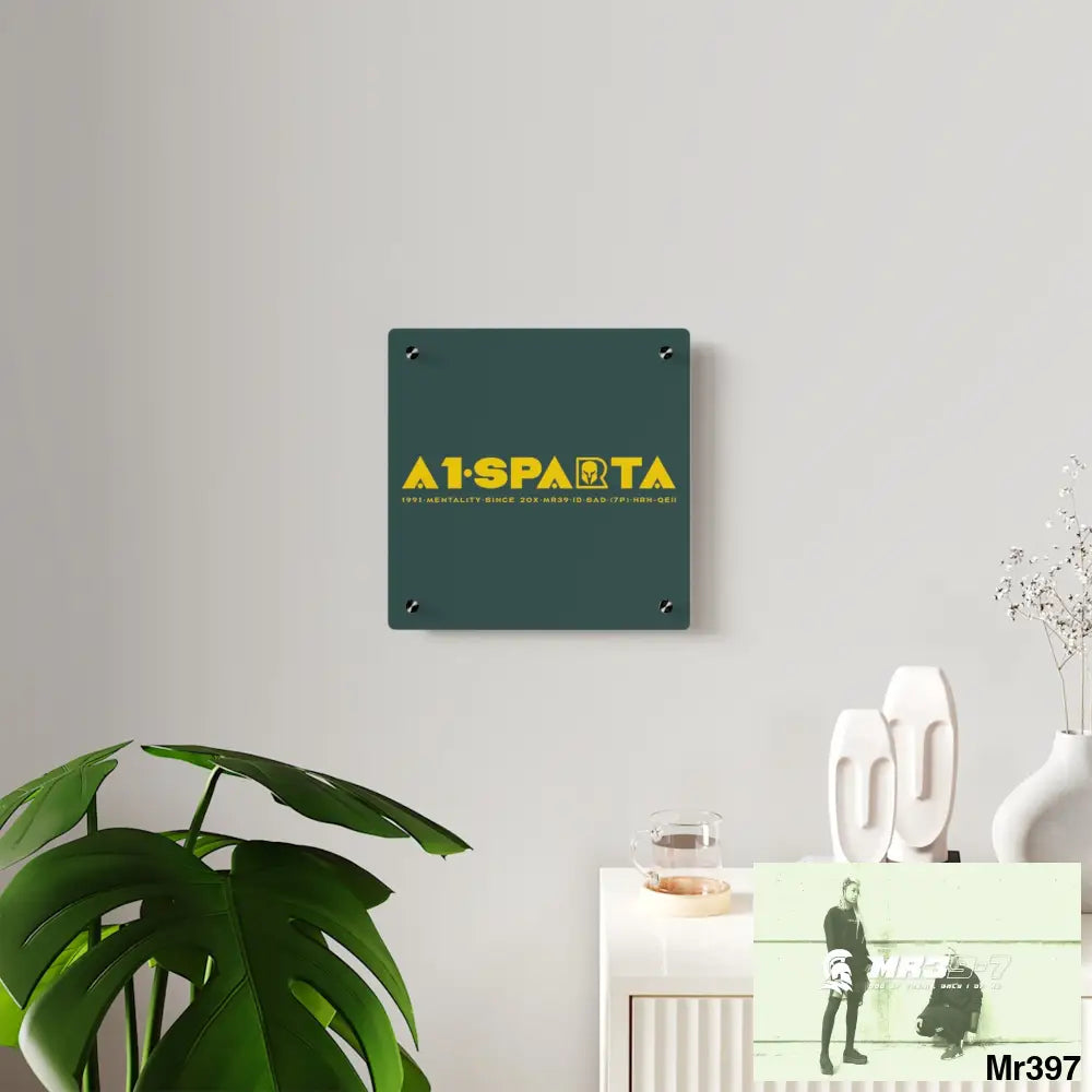 A1- Sparta Acrylic Wall Art Panels Home Decor