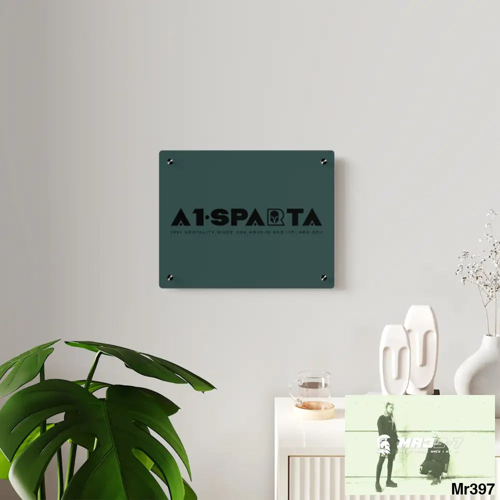 A1- Sparta Acrylic Wall Art Panels Home Decor