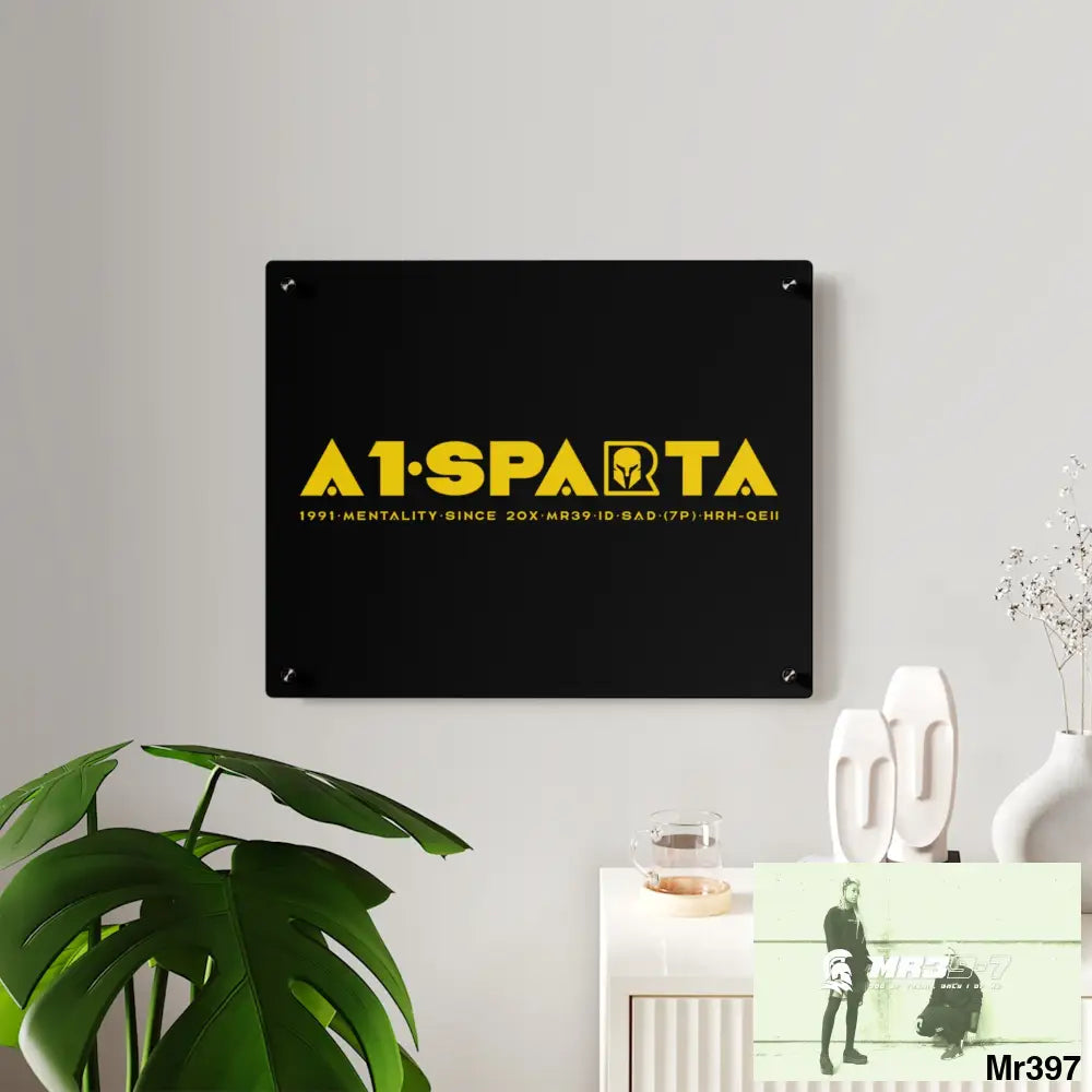 A1-Sparta Acrylic Wall Art Panels Home Decor
