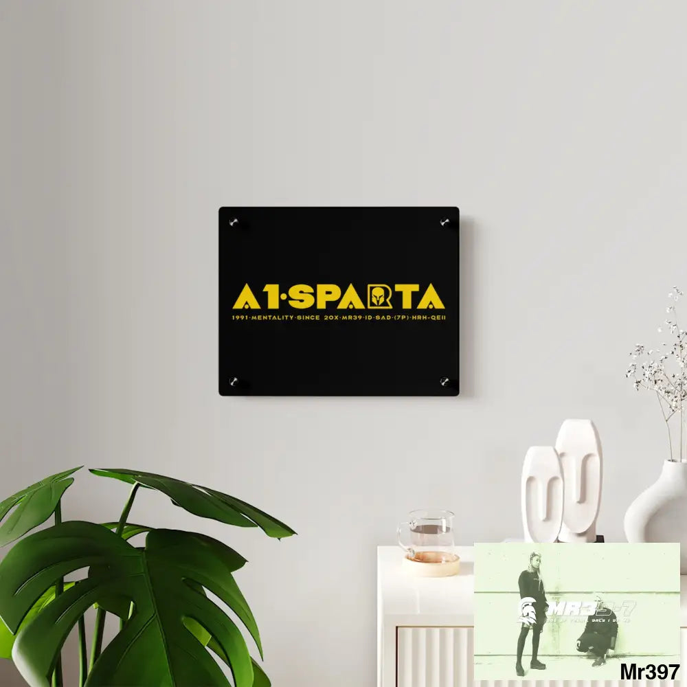 A1-Sparta Acrylic Wall Art Panels Home Decor