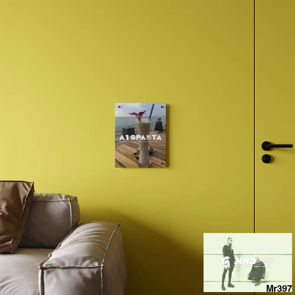 A1-Sparta Back to Thailand for my death(s) 2016 because its only Rock n Roll Koh Lak Acrylic Wall Art Panels Home Decor