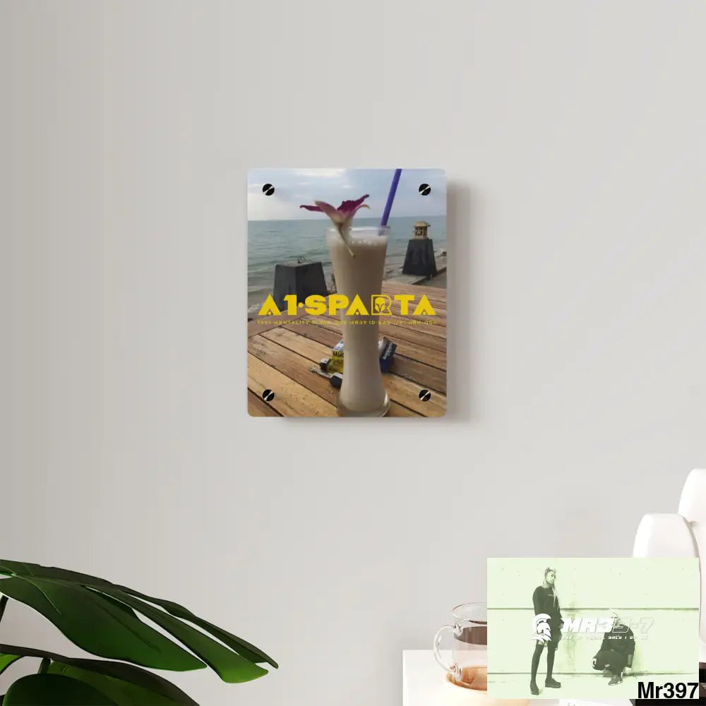 A1-Sparta Back to Thailand for my death(s) 2016 because its only Rock n Roll Koh Lak Acrylic Wall Art Panels Home Decor