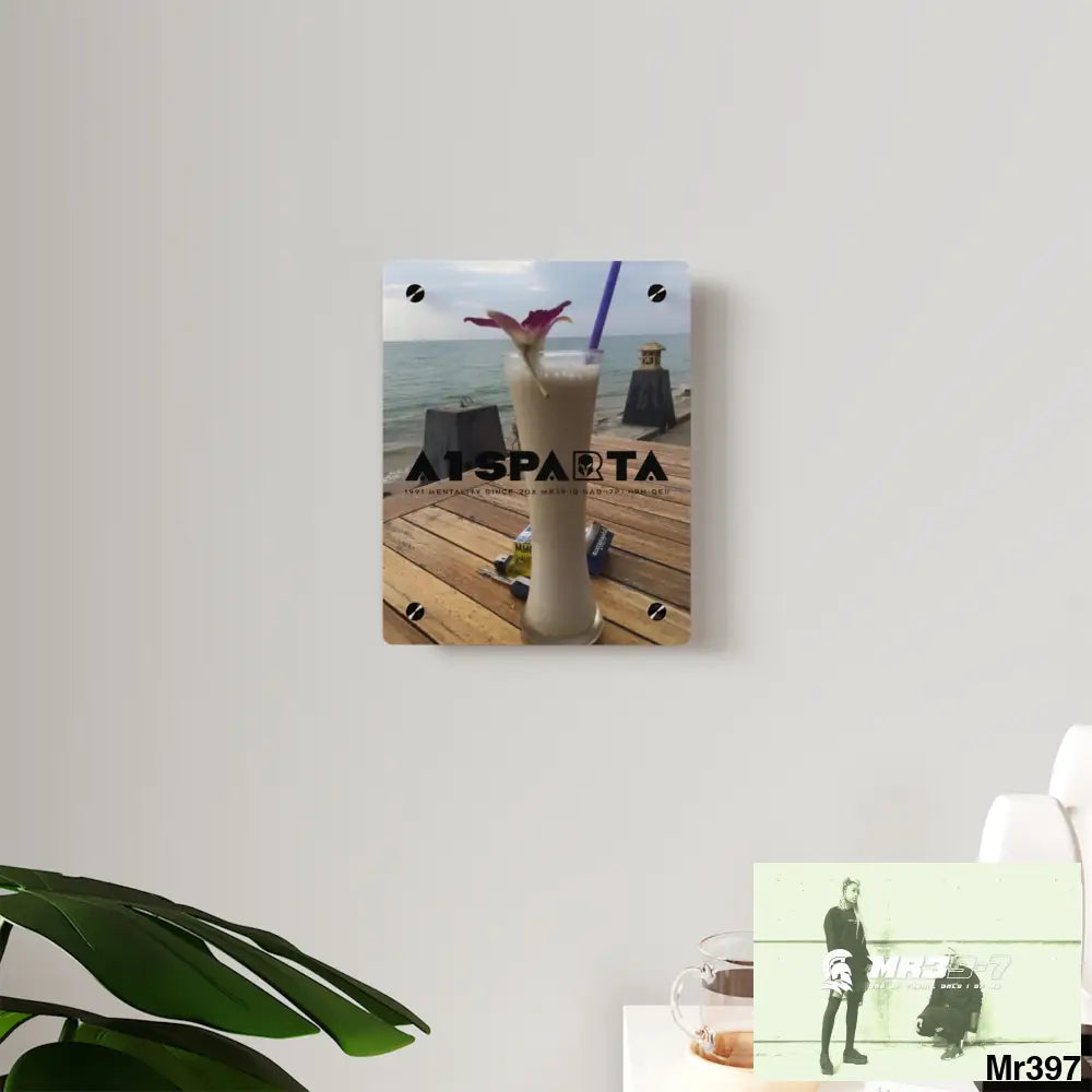 A1-Sparta Back to Thailand for my death(s) 2016 because its only Rock n Roll Koh Lak Acrylic Wall Art Panels Home Decor