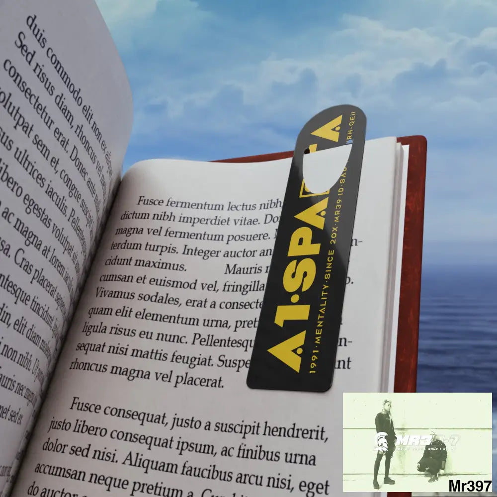 A1-Sparta Bookmark One size / White Accessories