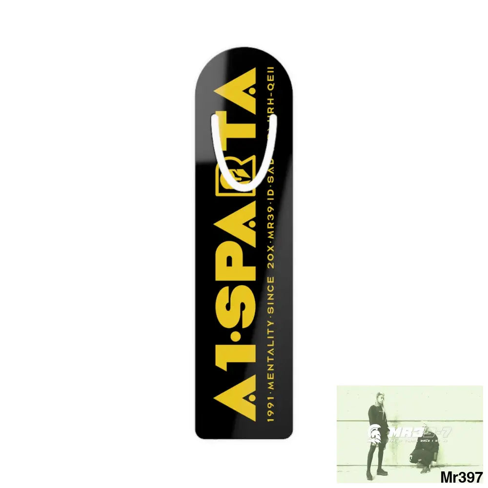A1-Sparta Bookmark One size / White Accessories