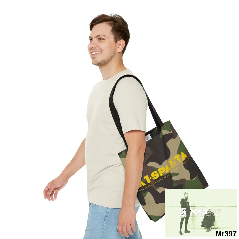 A1-Sparta Camo Tote Bag (AOP) Bags