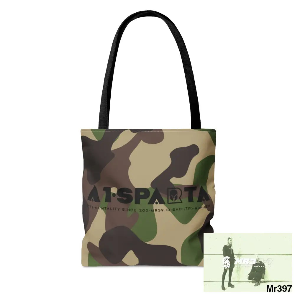 A1-Sparta Camo Tote Bag (AOP) Bags