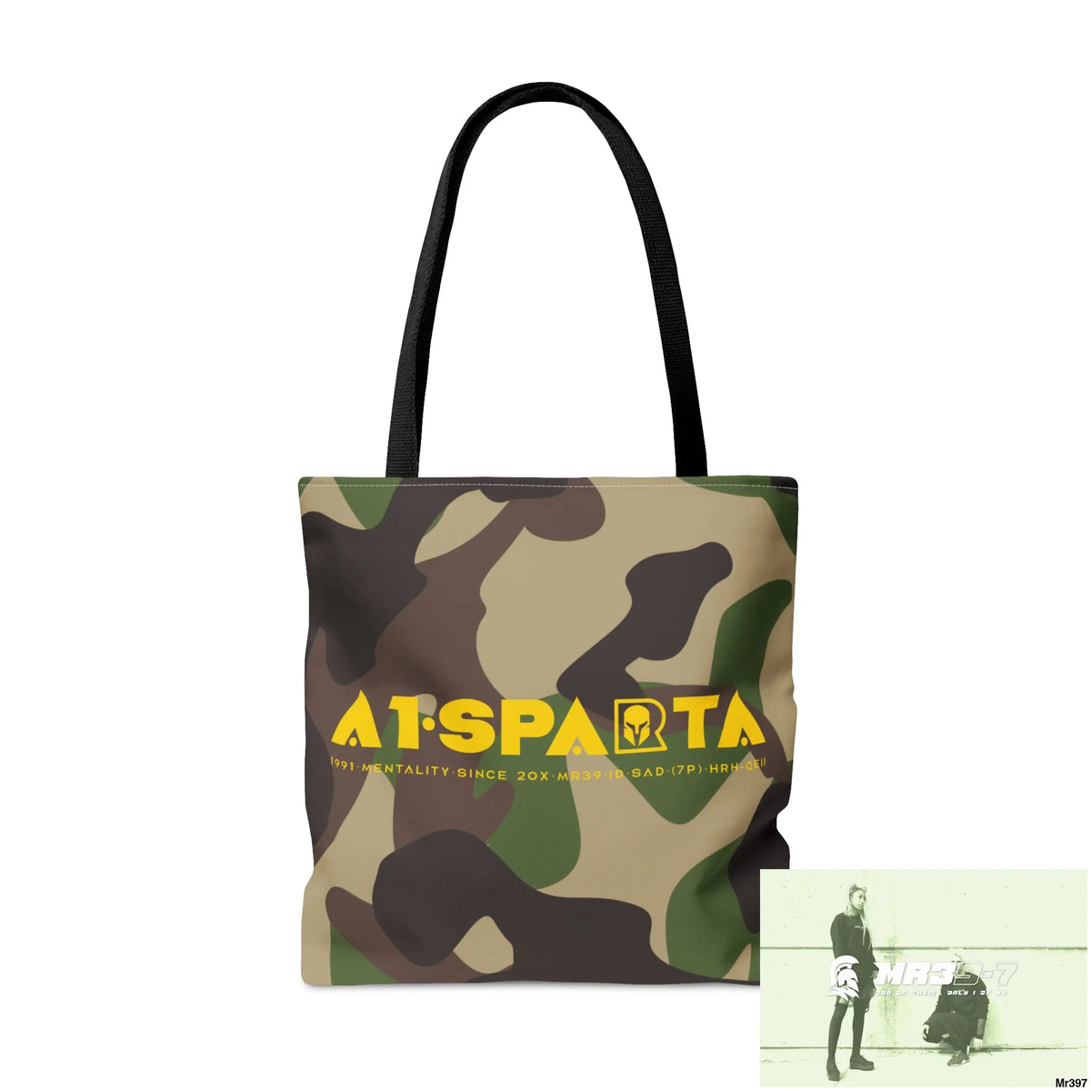 A1-Sparta Camo Tote Bag (AOP) Bags