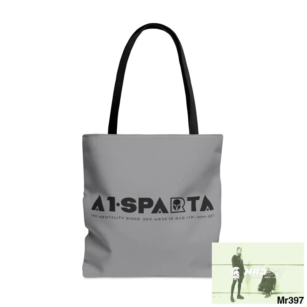 A1-Sparta Camo Tote Bag (AOP) Large Bags