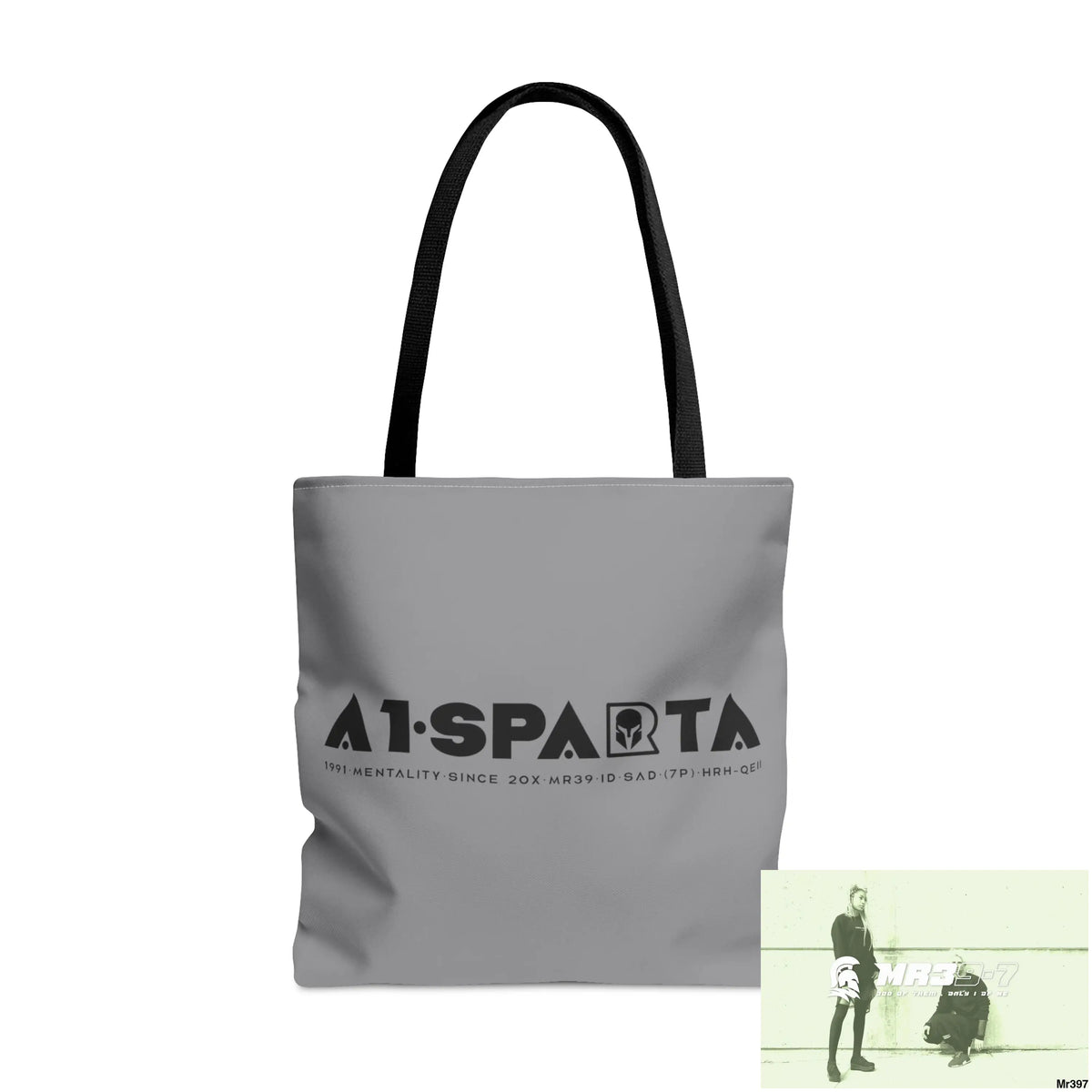 A1-Sparta Camo Tote Bag (AOP) Large Bags