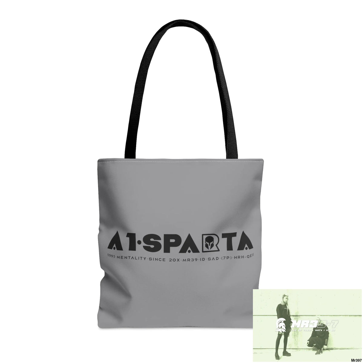 A1-Sparta Camo Tote Bag (AOP) Medium Bags
