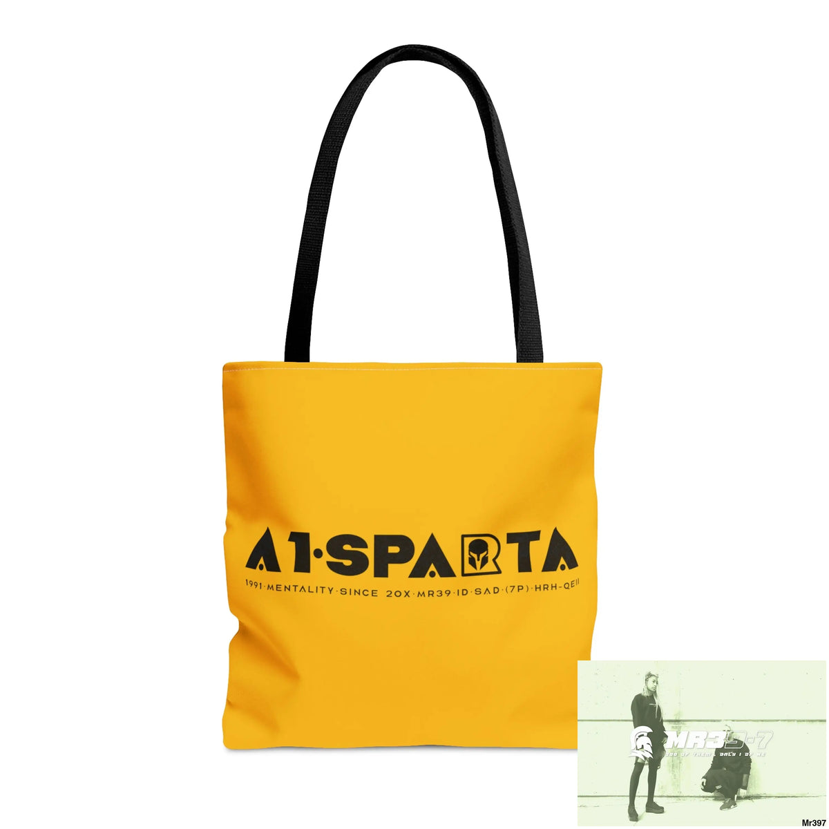 A1-Sparta Camo Tote Bag (AOP) Medium Bags