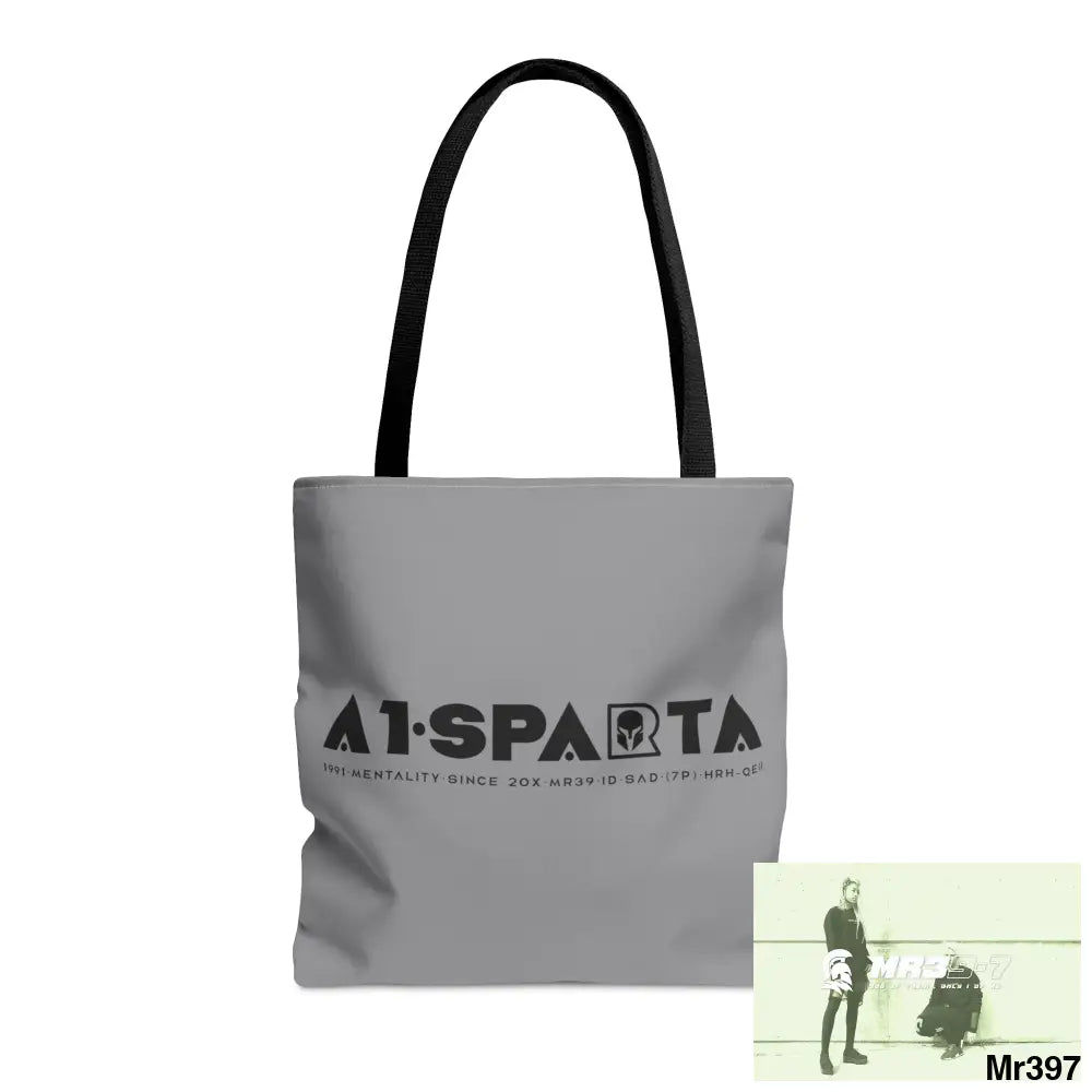 A1-Sparta Camo Tote Bag (AOP) Medium Bags