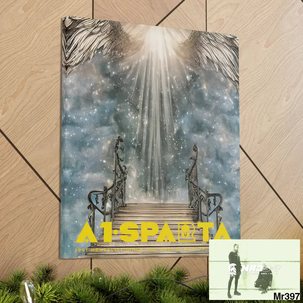 A1.SPARTA Canvas Gallery Wraps The steps to Heaven Canvas