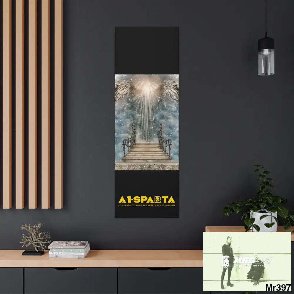 A1.SPARTA Canvas Gallery Wraps The steps to Heaven 20″ x 60″ / Premium Gallery Wraps (1.25″) Canvas