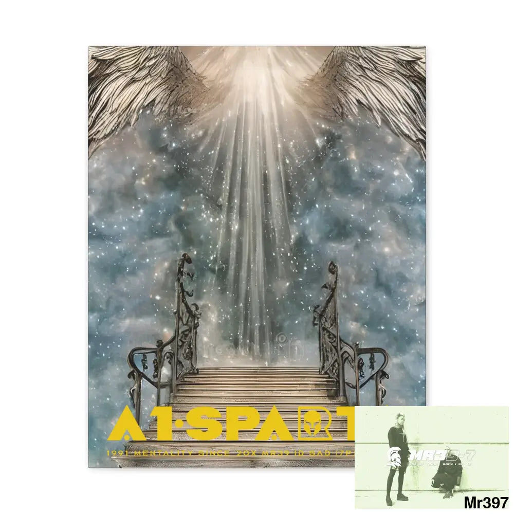 A1.SPARTA Canvas Gallery Wraps The steps to Heaven Canvas