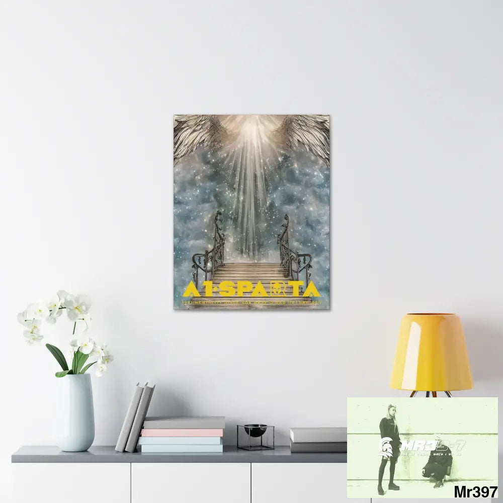 A1.SPARTA Canvas Gallery Wraps The steps to Heaven Canvas