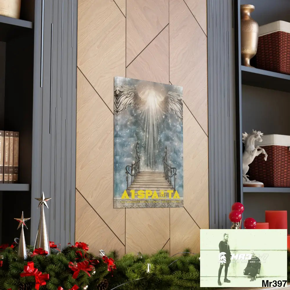 A1.SPARTA Canvas Gallery Wraps The steps to Heaven Canvas