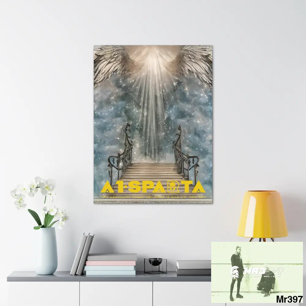 A1.SPARTA Canvas Gallery Wraps The steps to Heaven Canvas