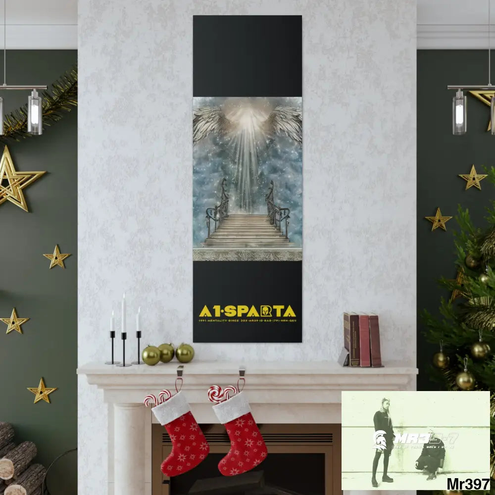 A1.SPARTA Canvas Gallery Wraps The steps to Heaven Canvas