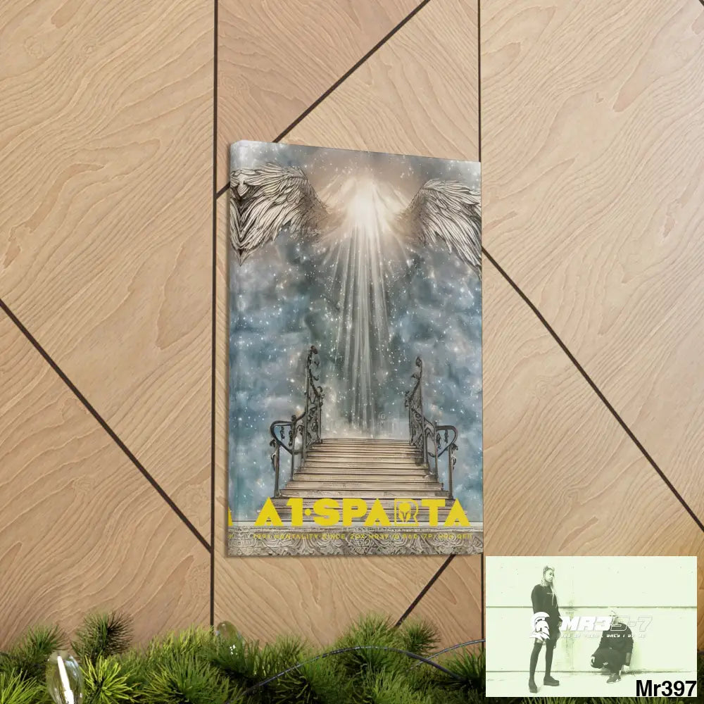 A1.SPARTA Canvas Gallery Wraps The steps to Heaven Canvas