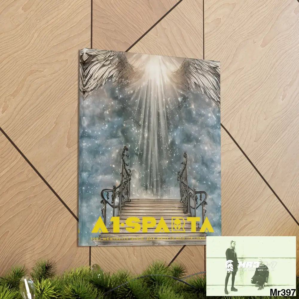 A1.SPARTA Canvas Gallery Wraps The steps to Heaven Canvas