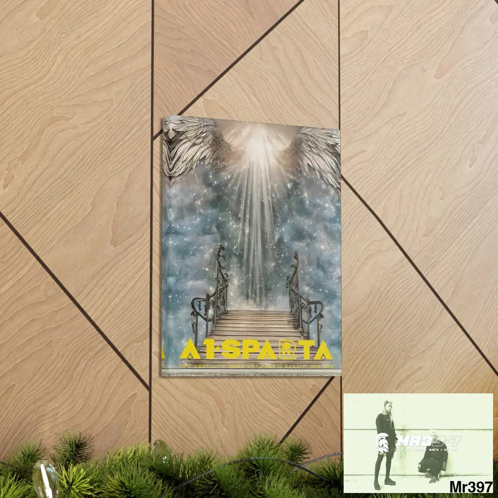 A1.SPARTA Canvas Gallery Wraps The steps to Heaven Canvas
