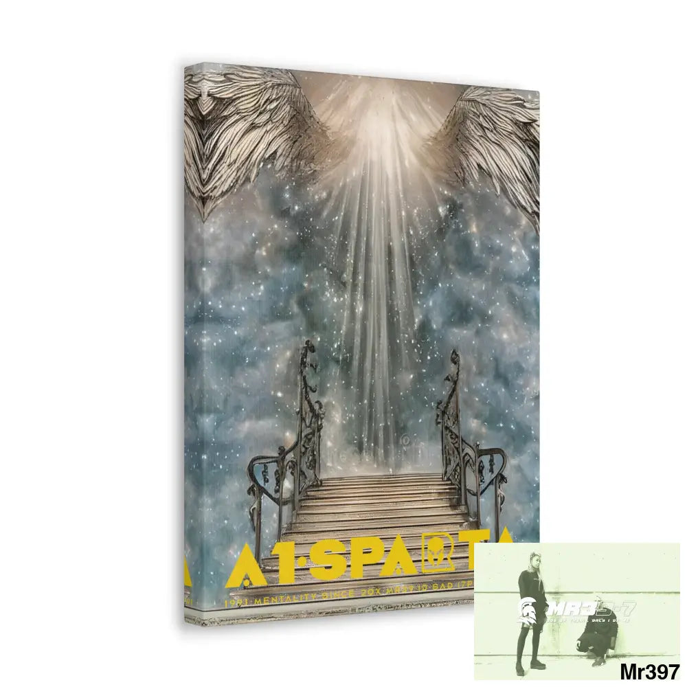 A1.SPARTA Canvas Gallery Wraps The steps to Heaven Canvas