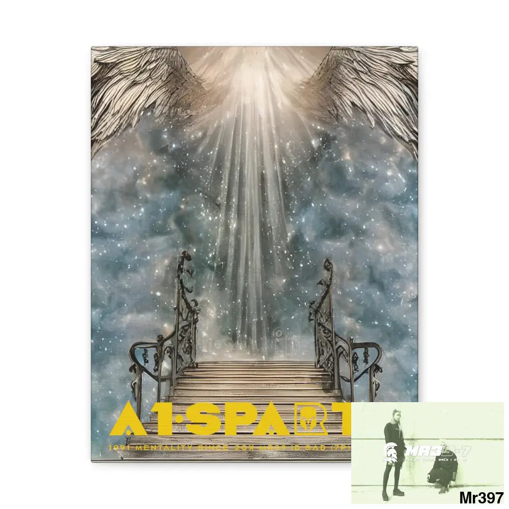 A1.SPARTA Canvas Gallery Wraps The steps to Heaven Canvas